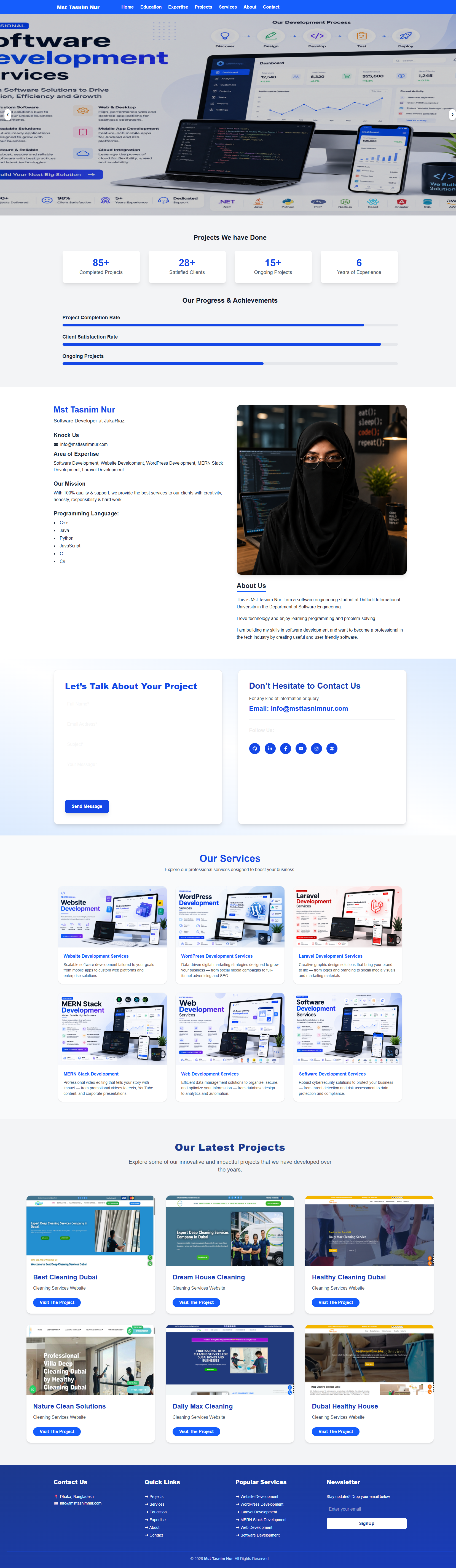 Dashboard Projects